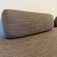 ニトリ  3人掛け布張りソファ(Nポケット)の画像