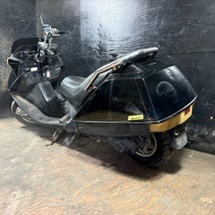 ★支払総額4.5万円★定休日なし！いつでも現車確認可能です！ ホンダ フュージョン 黒 MF02 人気のフュージョン！  社外マフラー！ タンデムバー！ セキュリティアラーム付き！クリアテール！の画像