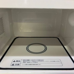 　無印良品電子レンジ　 　MJ-SER18A　の画像