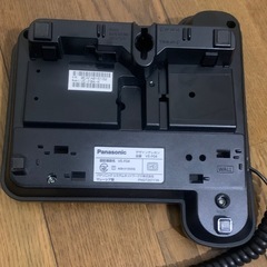Panasonic VE-F04-K 固定電話機 ブラック パナソニックの画像
