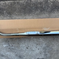 ホンダカブ社外マフラーの画像