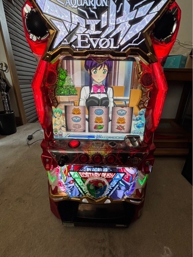 ユ*キ様 アクエリオンEVOL パチスロ 実機 アクエリオンEVOL スロット実機コイン不要機付きパチスロ実機 (azu