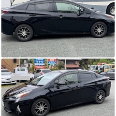 プリウス　群馬県　車検あり　ブラック　ZVW50  Ｓツーリングセレクションの画像
