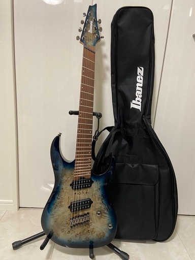 美品】Ibanez RGMS7PB 1P-01 7弦 マルチスケール