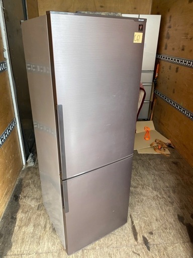 NO C61?福岡市内配送設置無料✨?SHARP プラズマクラスター 冷蔵庫 SJ-PD27B-T
