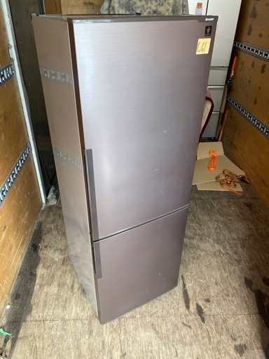 NO C61?福岡市内配送設置無料✨?SHARP プラズマクラスター 冷蔵庫 SJ-PD27B-T