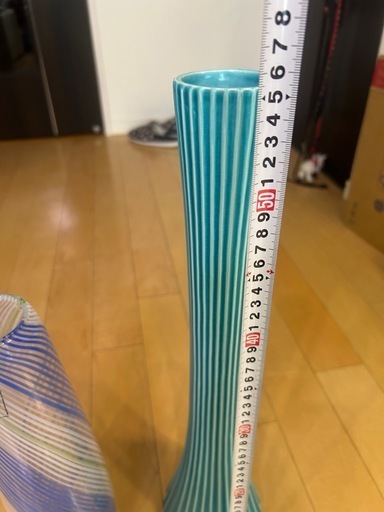 ザ・コンランショップ 特大花瓶 ＆ 小樽ガラス 花瓶 2点