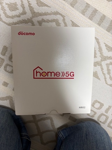 美品　docomo home 5G HR02 ホームルーター