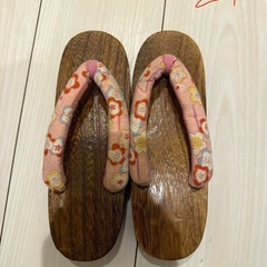 子供女の子靴、ミュール、下駄の画像