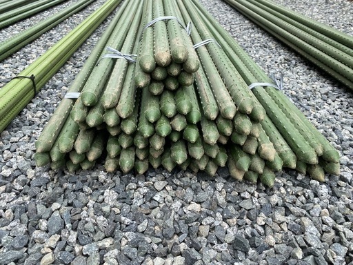 農業用 イボ付き支柱 大量まとめ売り・小分け可｜園芸支柱／家庭菜園／畑用 