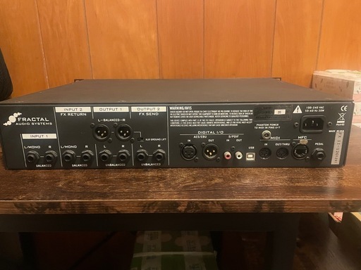 Fractal Audio Systems Axe-FX II markⅡ
 Fractal Audio Systems Axe-Fx III MARK II マルチエフェクター アンプ 