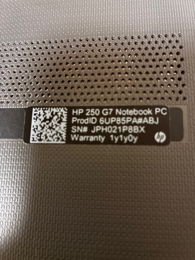 HPノートパソコン