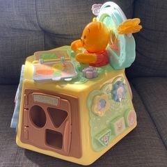 【最終値下げ】タカラトミー　プーさん知育ボックス　くまのぷーさんの画像