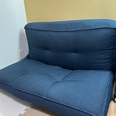 決まりました　布団にもなるソファの画像