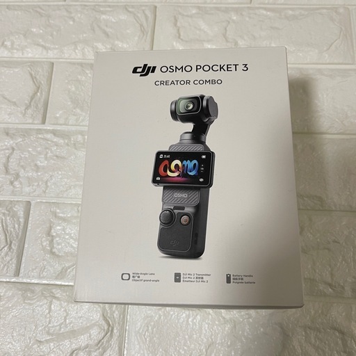 DJI Osmo Pocket 3  Creator Comboクリエイターコンボ +Care Refresh2026年11月9日