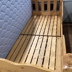 シングルベッド【町田市再生家具】　260338の画像