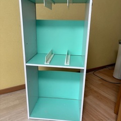 中古　カラーボックスの画像