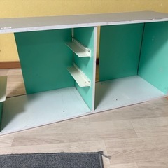 中古　カラーボックスの画像