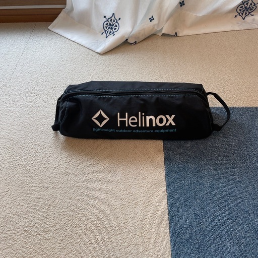 【引取限定】Helinoxアウトドア テーブル テーブルワン ハードトップ/ハードトップ L展開 ブラック(BK)