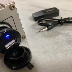 新品📶Bluetoothレシーバー&シガーソケット電源の画像