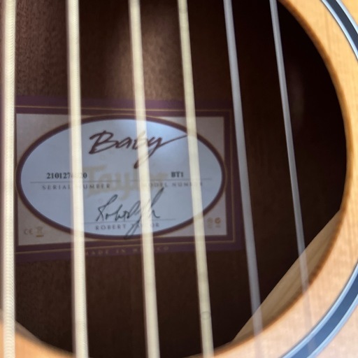 BabyTayor BT1 純正バッグ付き ギター   