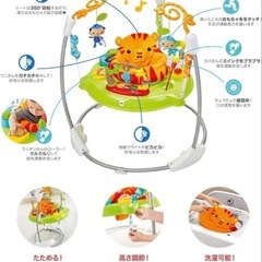 フィッシャープライス　レインフォレスト　ジャンパルー　の画像