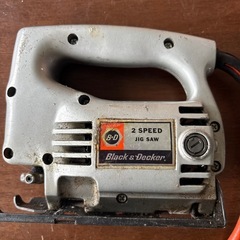 【動作確認済】Black & Decker ジグソー（2スピード）電動のこぎりの画像