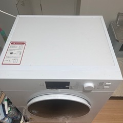 Jacuzzi 衣類乾燥機 8kg 大容量 ほぼ新品 3ヶ月のみ使用の画像
