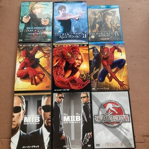 DVD、Blu-ray61本