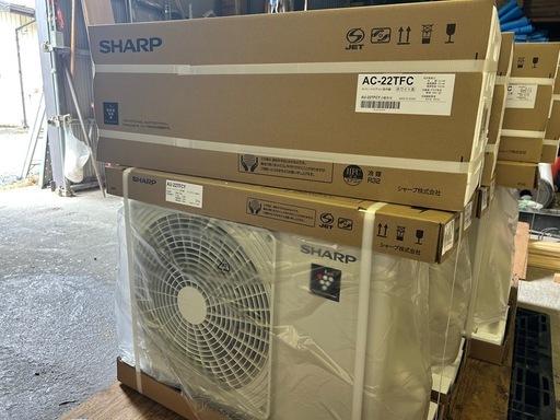 新品未開封　家庭用壁掛エアコン 6畳用 冷暖房 シャープ 単相100V 