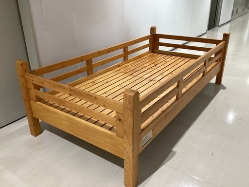 シングルベッド（マット無し）【町田市再生家具】　260341