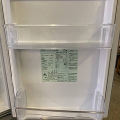🌸ノンフロン冷凍冷蔵庫  AQR-13Gの画像