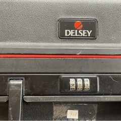 無料　DELSEY レトロ　スーツケースの画像