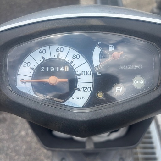 希少距離浅アドレスV125G 規制前モデルのK7 アドレスV125G K7 規制前最終 車体 (富士栄) 青山町のスズキの中古