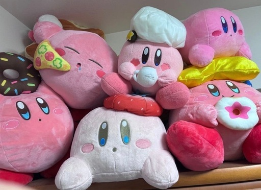 カービィ　大きいぬいぐるみ6
点セット