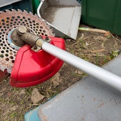 YUASA  YBC-202 2サイクル 肩掛け式 草苅機 動作OK エンジン 動力 刈払機 草苅 農機 ③の画像
