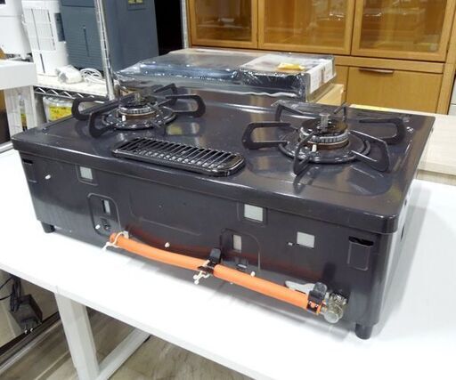 パロマ 2017年製 幅59cm LPガステーブル 右強火 プロパン ガスコンロ IC-N86BS-R 札幌市東区 新道東店