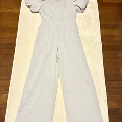GRL スクエアネックバルーンスリーブオールインワン dk1042 グレイル　Lの画像