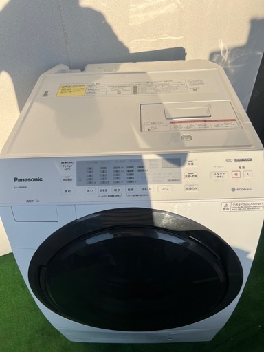 パナソニック ドラム式洗濯機 (NA-VX300AL )10/6kg、2020年製、洗浄力??良好、35km無料配送??(東京と神奈川
