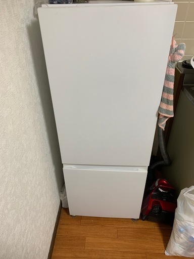 冷蔵庫　No.844　ハイセンス　2021年製　AT-RF160-WH　【リサイクルショップどりーむ荒田店】 冷蔵庫 ホワイト AT-RF160-WH [162L /2ドア /右開きタイプ] TAGlabel