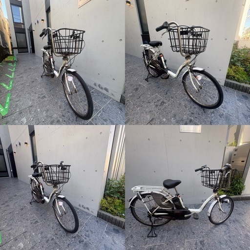 Panasonic Gyutto ギュット 電動アシスト自転車 走行◎8.9Ahバッテリー