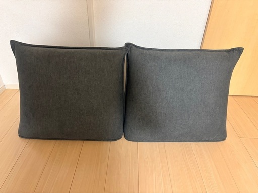 背もたれクッション2点セット！