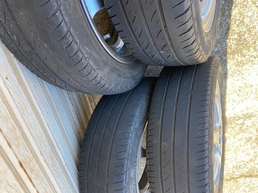 購入有難う御座いました　商談中　サービス品　比べて下さい　軽自動車用　コンパクトカーにも　LiLea　リレア　１４インチアルミ＋タイヤ