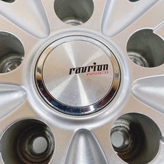 ravrion RS01 4本セットアルミホイール 15インチ 6J 5穴の画像