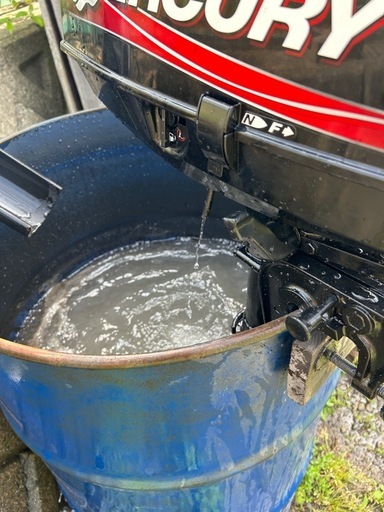 マーキュリー　船外機　2馬力