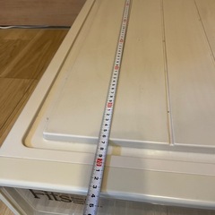 衣装ケース、クリアケース　　①の画像