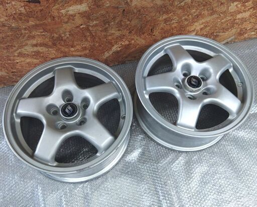  スカイライン R32 タイプM 純正 ホイール 16×6.5J +40 PCD114.3 5H 2本 16インチ
