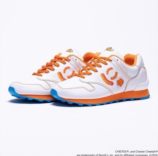 Cheetos x Sangacio 限定コラボ にゅスニーカー