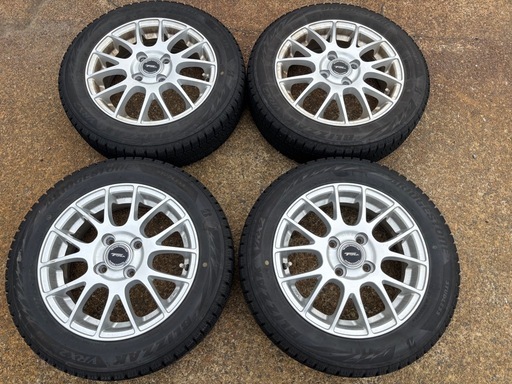 Amazon | 国内正規品 ブリヂストン ブリザック VRX2 155/65R14 軽量 155/65R14 ブリヂストン ブリザック VRX2 アルミ付 4本　