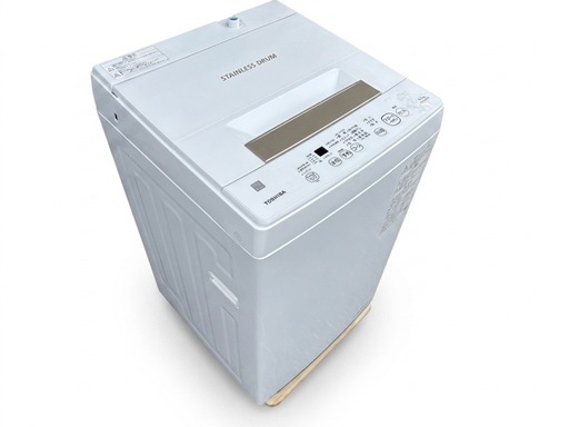 ?東芝 洗濯機 4.5kg 2022年製 AW-45ME8｜一人暮らしに最適 中古】八代市の洗濯機を格安/激安/無料であげます・譲ります｜ジモティー